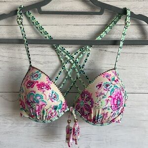 Catalina Floral Bikini Top l SIZE S (3-5)